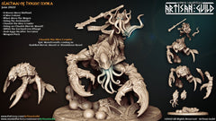 Chuulzk the Hive Crawler - Artisan Guild | Illithid | Mind Flayer | Monster | Fantasy | Boss | Mount | Crab | DnD | Pathfinder-2
