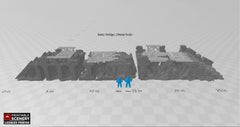 Ruined Bridge Spans - Shadowfey Ruins, DnD, Pathfinder, 15mm, 28mm, 32mm, wargaming terrain, scatter, causeway, D&D, scenery-2
