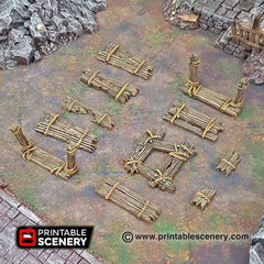 Rope Bridge - Shadowfey Ruins, DnD, Pathfinder, 15mm, 28mm, 32mm, wargaming terrain, scatter, D&D, scenery, jungle-6