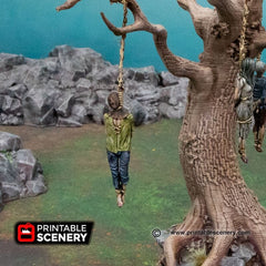 Hangman's Tree - Shadowfey Wilds, DnD 5E, Pathfinder 2E 15mm, 28mm, 32mm, wargaming terrain, scatter scenery, D&D bolt action-6