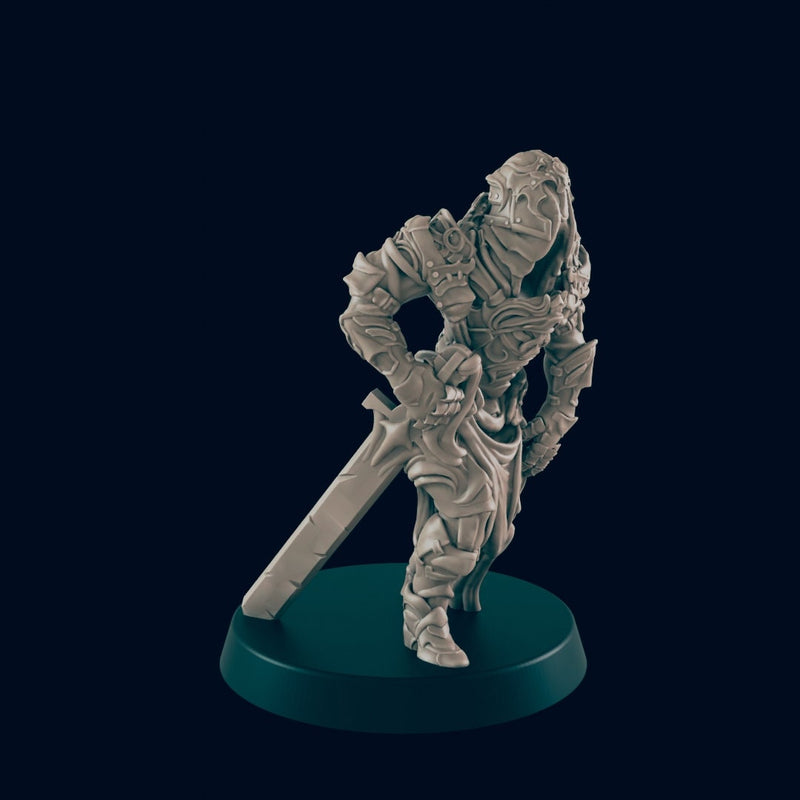 Animated Armor - EC3D, DnD | Armor | Monster | Spell | 32mm | Pathfinder | Fantasy | Wizard | Wargaming | Frostgrave-1