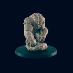 Brain Golem - EC3D, DnD | Golem | Monster| illithid | Undead | mind flayer | 32mm | Pathfinder | Large | Fantasy | Wargaming | Frostgrave-1