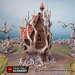 Feywild Bower - Shadowfey Wilds, DnD 5E, Pathfinder 2E 15mm, 28mm, 32mm, wargaming terrain, scatter scenery, D&D bolt action-3