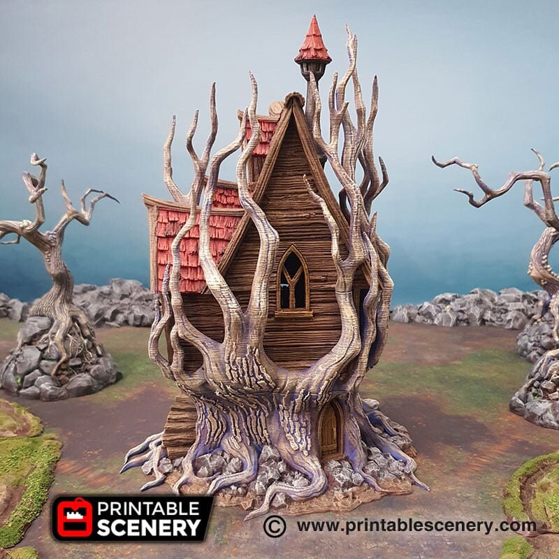Feywild Bower - Shadowfey Wilds, DnD 5E, Pathfinder 2E 15mm, 28mm, 32mm, wargaming terrain, scatter scenery, D&D bolt action-3