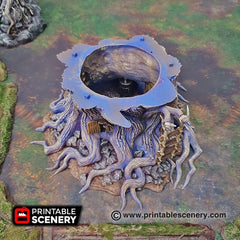 Feywild Cottage - Shadowfey Wilds, DnD 5E, Pathfinder 2E 15mm, 28mm, 32mm, wargaming terrain, scatter scenery, D&D bolt action-5