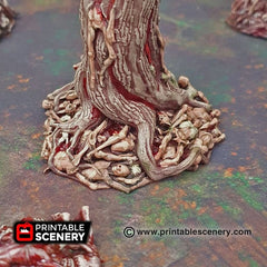 Blood Trees - Shadowfey Wilds, DnD 5E, Pathfinder 2E 15mm, 28mm, 32mm, wargaming terrain, scatter scenery, D&D, forest-6