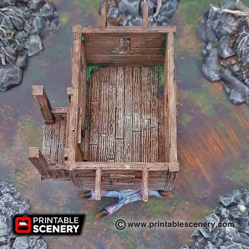Baba Yaga's Cottage - Shadowfey Wilds, DnD 5E, Pathfinder 2E 15mm, 28mm, 32mm, wargaming terrain, scatter scenery, D&D fairy-5