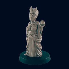 Human Female Madam - EC3D | DnD | Woman | Villager | noble | merchant | 32mm | Pathfinder | commoner | TTRPG | Wargaming |-1