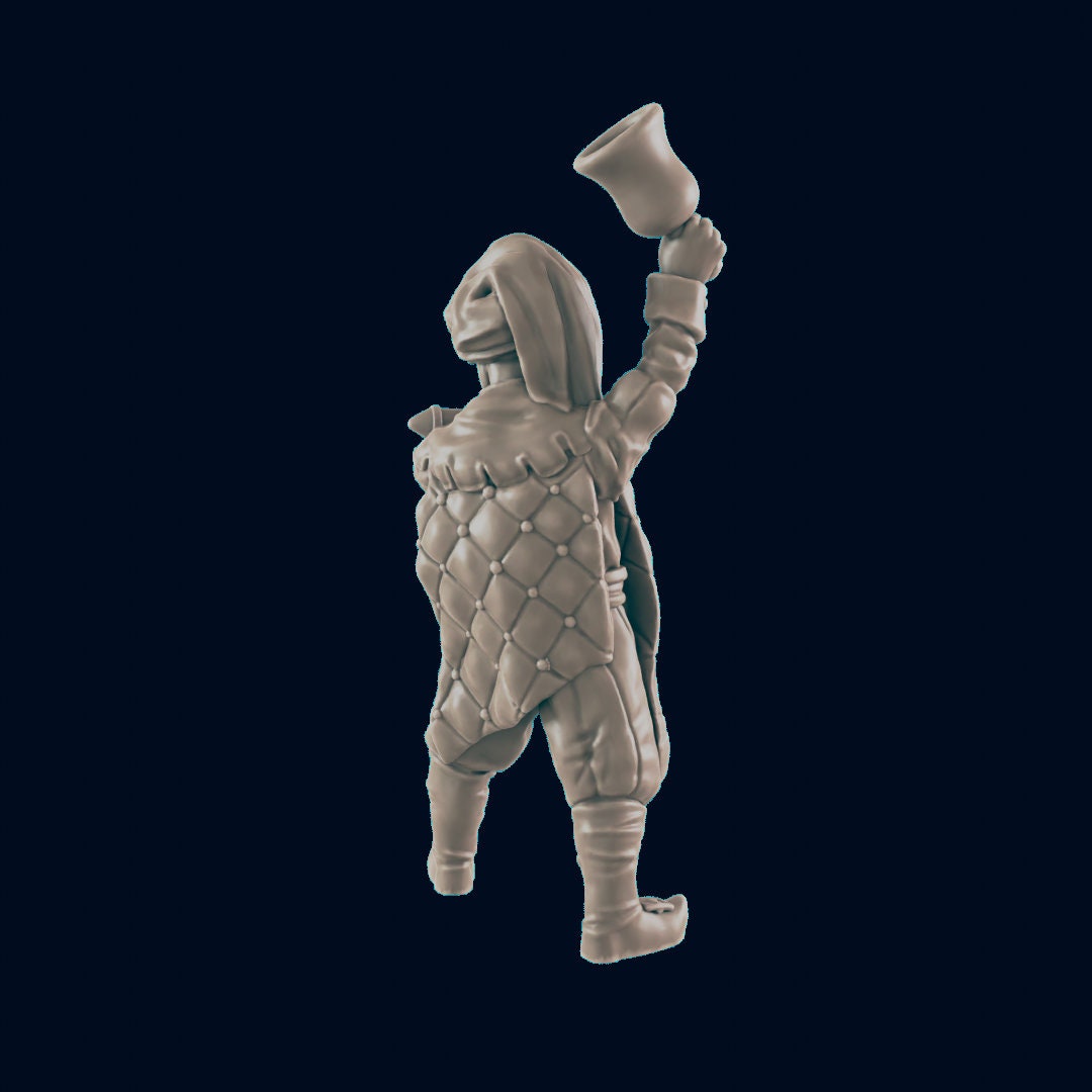 Human Male Crier - EC3D | DnD | Male | Villager | Town Crier | Peasant | 32mm | Pathfinder | commoner | TTRPG | Wargaming |-2