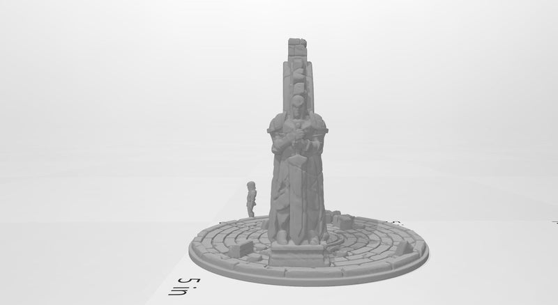 Ancient Portal - EC3D | DnD | Tabletop Terrain | Magic | Scatter Scenery | 32mm | Pathfinder | Frostgrave | TTRPG | Wargaming-4