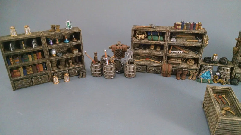 General Store Scatter - Heroes Hoard | DnD | Tabletop Terrain | Medieval | Scenery | 32mm | Pathfinder | TTRPG | Wargaming-3