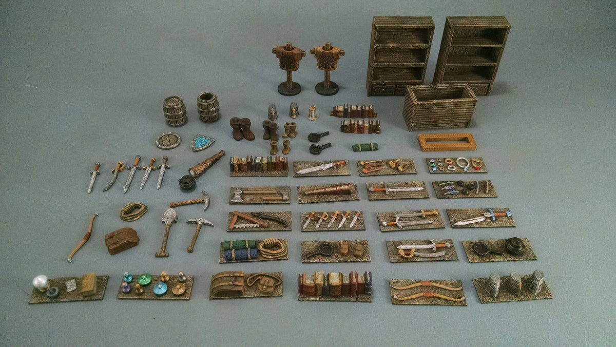 General Store Scatter - Heroes Hoard | DnD | Tabletop Terrain | Medieval | Scenery | 32mm | Pathfinder | TTRPG | Wargaming-7