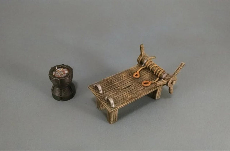 Torture room Scatter - Heroes Hoard | DnD | Tabletop Terrain | Medieval | Scenery | 32mm | Pathfinder | TTRPG | Wargaming-5