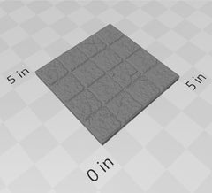 Dungeon Style Floor Tiles - DnD 5E, Pathfinder 2E - Dungeon Tiles, DragonLock Fat Dragon Games, Terrain | 1" / 28mm Scale | Accessories-4