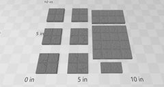 Dungeon Style Floor Tiles - DnD 5E, Pathfinder 2E - Dungeon Tiles, DragonLock Fat Dragon Games, Terrain | 1" / 28mm Scale | Accessories-1