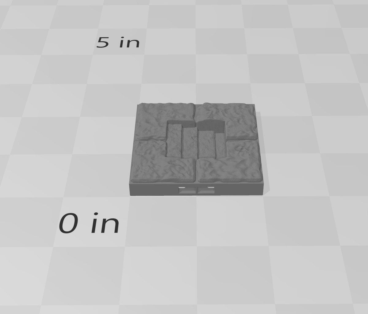Dungeon Style Stairs Tiles - DnD 5E, Pathfinder 2E - Dungeon Tiles, DragonLock, Fat Dragon Games, Terrain | 1" / 28mm Scale | Accessories-6