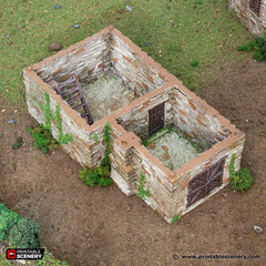 Black Rock Keep - King and Country, DnD, Pathfinder, 15mm, 28mm, 32mm, wargaming terrain, scatter scenery D&D medieval-5