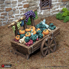 The Grocer - King and Country, DnD 5E, Pathfinder 2E 15mm, 28mm, 32mm, wargaming terrain, scatter scenery, D&D village town-5