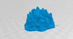 Ice Cave - Wilds of Wintertide - Heroes Hoard, DnD, Tabletop Terrain, Scatter Scenery | 32mm | Pathfinder-2