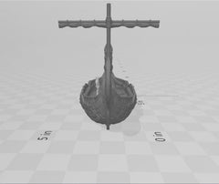 The Longship - Wilds of Wintertide - Heroes Hoard, DnD, Tabletop Terrain, Scatter Scenery, boat, ship, 32mm 28mm | Pathfinder 2E-3
