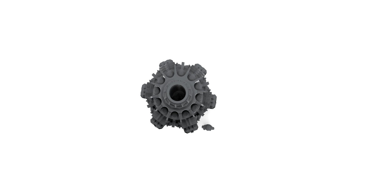 Terra Forma Facility - Gothic Scifi terrain - Infinity, Legion, Sci-fi, Scifi, Cyberpunk, tabletop, Scatter Scenery 32mm 28mm-4