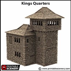 The Kings Quarters - King and Country, DnD, Pathfinder, 15mm, 28mm, 32mm, wargaming terrain, scatter scenery D&D medieval-5