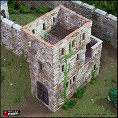 King's Gate - King and Country, DnD, Pathfinder, 15mm, 28mm, 32mm, wargaming terrain, scatter scenery D&D medieval castle-5