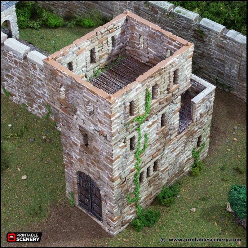 King's Gate - King and Country, DnD, Pathfinder, 15mm, 28mm, 32mm, wargaming terrain, scatter scenery D&D medieval castle-5