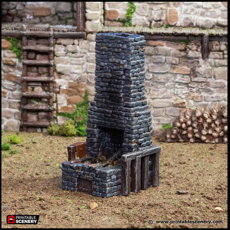 The Smithy - King and Country, DnD, Pathfinder, 15mm, 28mm, 32mm, wargaming terrain, scatter scenery D&D medieval castle-4