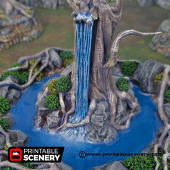 Feywood Shrine - Shadowfey Wilds, DnD 5E, Pathfinder 2E 15mm, 28mm, 32mm, wargaming terrain, scatter scenery, D&D bolt action,-4