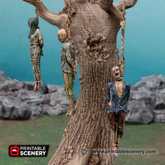 Hangman's Tree - Shadowfey Wilds, DnD 5E, Pathfinder 2E 15mm, 28mm, 32mm, wargaming terrain, scatter scenery, D&D bolt action-5