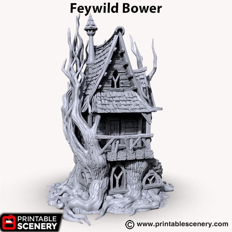 Feywild Bower - Shadowfey Wilds, DnD 5E, Pathfinder 2E 15mm, 28mm, 32mm, wargaming terrain, scatter scenery, D&D bolt action-7