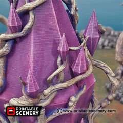 Corrupted Feyheart - Shadowfey Wilds, DnD 5E, Pathfinder 2E 15mm, 28mm, 32mm, wargaming terrain, scatter scenery, D&D-4