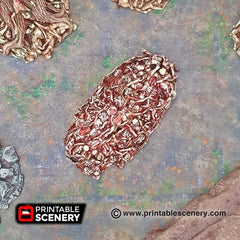 Corpse Piles - Shadowfey Wilds, DnD 5E, Pathfinder 2E 15mm, 28mm, 32mm, wargaming terrain, scatter scenery, D&D-5