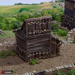 Medium Shanty - King and Country, DnD, Pathfinder, 15mm, 28mm, 32mm, wargaming terrain, scatter scenery D&D medieval-5