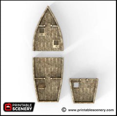 Dhow - The Lost Ships, DnD 5E, Pathfinder 2E 15mm 28mm 32mm, wargaming terrain, scatter scenery, D&D age of sail pirate-6
