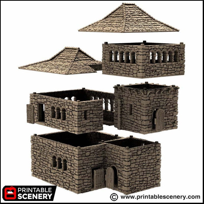 The Kings Quarters - King and Country, DnD, Pathfinder, 15mm, 28mm, 32mm, wargaming terrain, scatter scenery D&D medieval-4