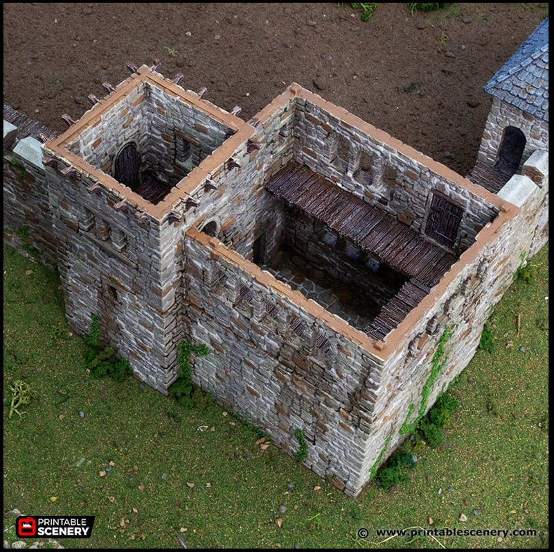 The Kings Quarters - King and Country, DnD, Pathfinder, 15mm, 28mm, 32mm, wargaming terrain, scatter scenery D&D medieval-7