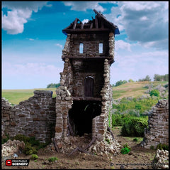 Ruined Kings Gate - King and Country, DnD, Pathfinder, 15mm, 28mm, 32mm, wargaming terrain, scatter scenery D&D medieval-3