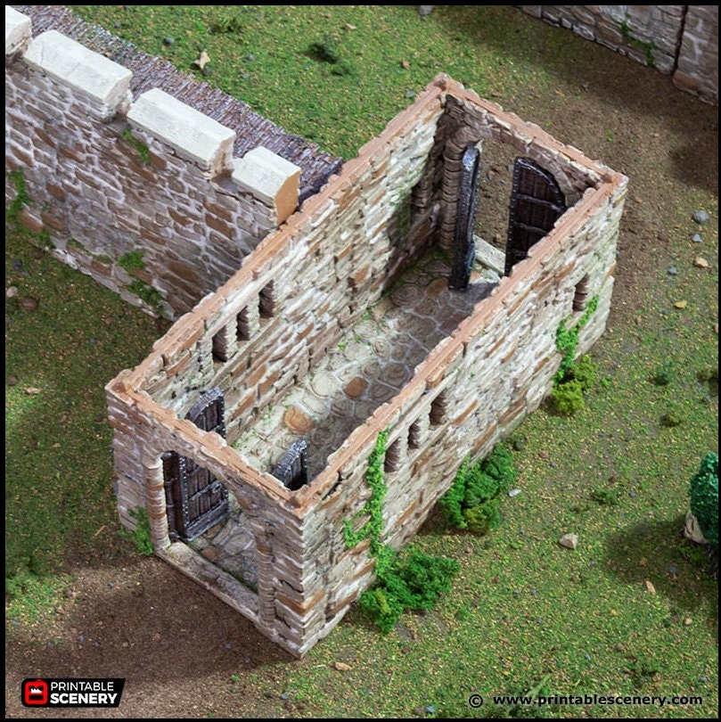 King's Gate - King and Country, DnD, Pathfinder, 15mm, 28mm, 32mm, wargaming terrain, scatter scenery D&D medieval castle-4