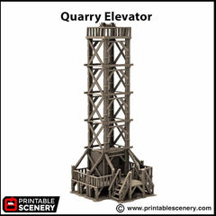 Quarry Elevator - King and Country, DnD, Pathfinder, 15mm, 28mm, 32mm, wargaming terrain, scatter scenery D&D medieval castle-5