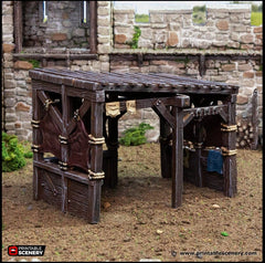 The Smithy - King and Country, DnD, Pathfinder, 15mm, 28mm, 32mm, wargaming terrain, scatter scenery D&D medieval castle-3