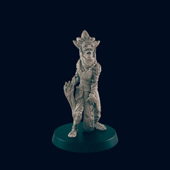 Mummy Lord - EC3D, DnD miniature | Monster | 5E | Undead | 28mm | Fantasy | Demon | Necromancer | Magic | Crypt | Graveyard | Desert | King-1