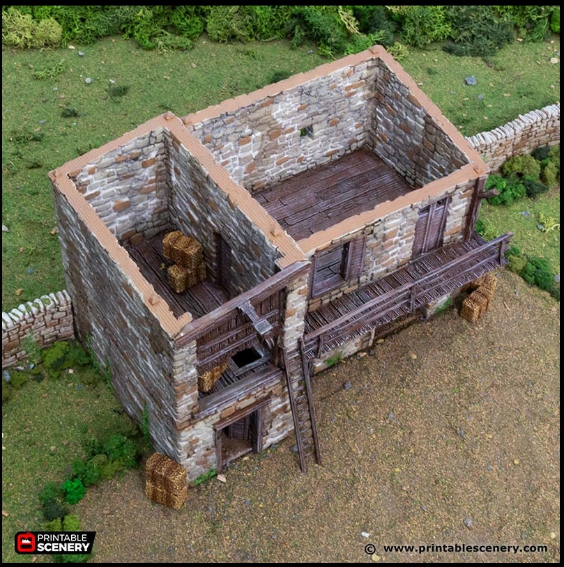 King Stables - King and Country, DnD, Pathfinder, 15mm, 28mm, 32mm, wargaming terrain, scatter scenery D&D medieval-4
