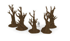 5 Winterdale Gnarly Trees Pack - Printable Scenery | dnd forest | Tree | Wargaming Terrain | Scatter scenery | Bundle | Fantasy | Medieval-5