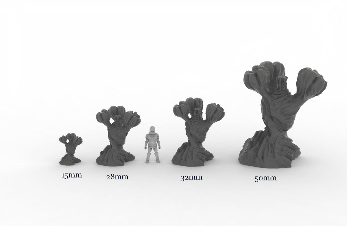 Alien Organics - EC3D Ignis Quadrant, Infinity, Legion, Sci-fi, Cyberpunk, tabletop terrain, Scatter Scenery, trees, Martian-2