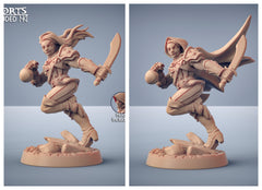 Adept Thieves - Artisans Guild Dnd Miniature | Male | Female | Human | Rogue | Assassin | Melee | Bandit | Pathfinder | FIghter | Ranger-5