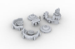 The Cantina Scatter Terrain - Novus Landing, Tavern, Inn, Bar, EC3D, Infinity, Legion Sci-fi, Cyberpunk 2077, Wargaming-2