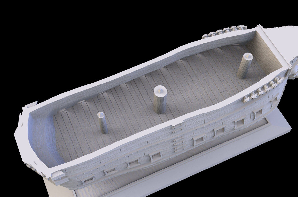 Pirate Ship - Pirates vs. Sailors Nightmare At Sea - DnD, Wargaming, Ocean, Boat, Ship, Tortuga, Black Flag, Age of Sail, Caribbean-8