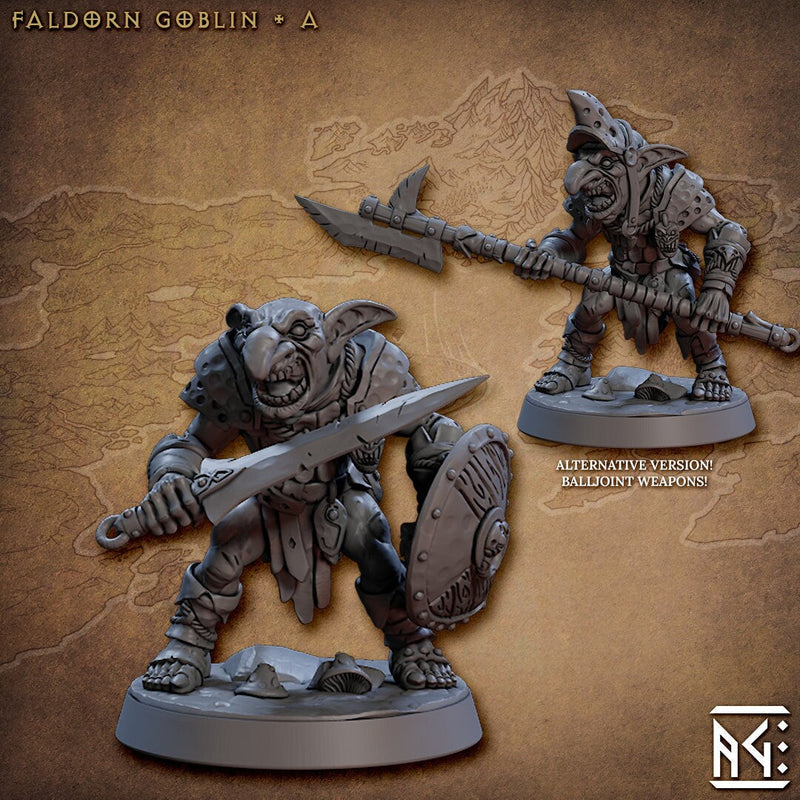 Faldorn Goblin - Artisan Guild | Monster | Fantasy | DnD | Pathfinder | Rogue | Fighter | Ranger | Orc | Swamp | Goblinoid | Greatgoblin-2